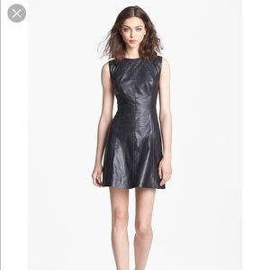 Miss Wu Leather Dress